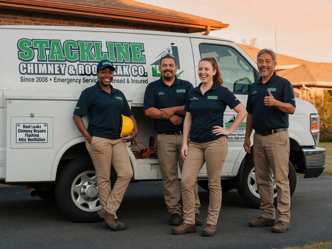Chimney flashing repair company in White Deer, PA